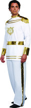 Dreamgirl Men&#39;s Fairytale Prince Costume, White, Large - £105.88 GBP