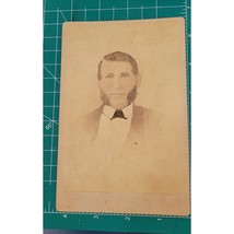 Antique Victorian Cabinet Card Distinguished Gentleman Grandpop Shaw - $14.01