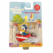 Disney Wave Rider Donald Duck Die Cast By Fisher Price - $11.49