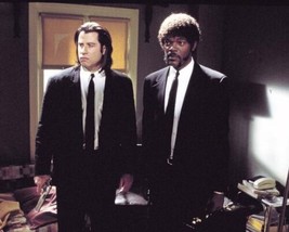 Pulp Fiction John Travolta Samuel L. Jackson Vinnie &amp; Jules observe 24x30 poster - $29.99