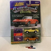  RARE   1967 Coupe 427 &amp; Sting Ray * Johnny Lightning Classic Corvette * ND10 - £14.38 GBP