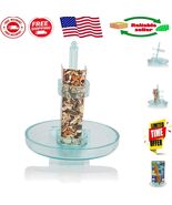 Stylish Millet Holder for Birds &amp; Small Animals - Prevents Food Waste, P... - $350.61 MXN