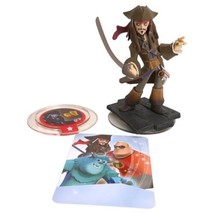 Disney Infinity 1.0 Jack Sparrow Figure, Pieces of Eight Power Disc and Card - £6.74 GBP