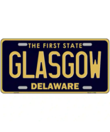 Glasgow Delaware Metal Sign - €12,93 EUR