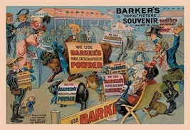 Barker&#39;s Horse, Cattle, and Poultry Powder - Art Print - £17.19 GBP+