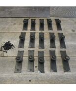 15 Hand Forged Iron Pulls 4 1/8&quot; Long Cabinet Handles Bin Door Gate Crafts - $820.40 MXN