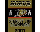 Anaheim Ducks Flag 3x5ft Banner Polyester Ice Hockey Stanley Cup ducks014 - $15.99