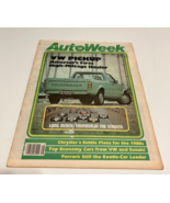 AutoWeek magazine VW pickup cover April 1980 issue - $362.29 MXN