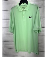 Peter Millar Golf Polo Shirt Men&#39;s XL Seaside Wash  Green Performance Cl... - £12.47 GBP