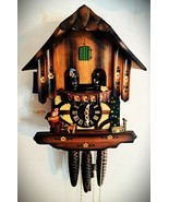 Vintage Classic SCHMECKENBECHER Musical 1 Day Cuckoo Clock #191 - $187.11