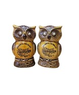 &quot;Vintage Set Of Owls Googly Eyes Salt &amp; Pepper Shakers &quot;Colorful Colorado&quot;  - $9.93