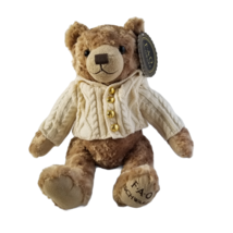 FAO Schwarz Anniversary Teddy Bear Toy Plush Stuffed Animal & Tags 2017 12 inch - £27.68 GBP