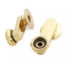 Signature Hardware 109102 Swing Arm Coupler (Sold in Pairs)-Polished Bra... - $48.90