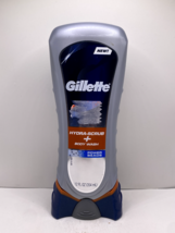 Gillette Hydra Scrub Body Wash Power Beads 12 Fl Oz RARE - £24.03 GBP