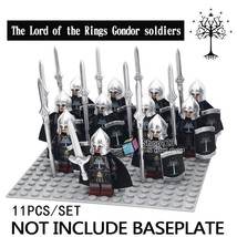 11pcs/set Gondor Soldiers The Lord of the Rings Battle of Morannon Minifigures - £20.44 GBP
