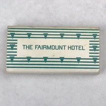 The Fairmount Hotel San Antonio Texas Vintage Matches Empty Matchbox - $10.95