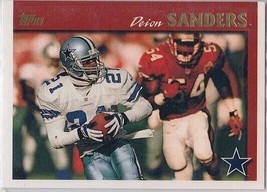 DEION SANDERS 1997 TOPPS # 5 - $1.73