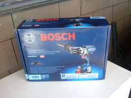 Bosch 18V HDH183-B24 1/2&quot; h-drill-driver kit. Two 6.3 CORE batteries &amp; chgr. NOS - £214.98 GBP