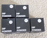 Lot of (5) Nailboo Dip Powder 1 Oz. Each--FREE SHIPPING! - $19.75