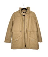 The Kooples Full Zip Mockneck Snap Front Wool Utility Pea Coat Small Wom... - $148.50