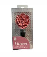 Wild Eye Designs Flower Wine Stopper Decorative Bottle Stopper Pink Floral - $132.80 MXN