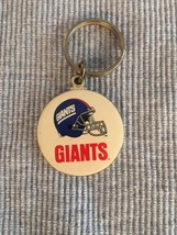 New York Giants Vtg Keychain Team NFL Crown Mark Made In USA Football Ph... - $5.70