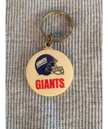 New York Giants Vtg Keychain Team NFL Crown Mark Made In USA Football Ph... - $5.70