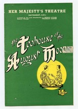 The Teahouse of the August Moon Program London England Eli Wallach 1954 - $17.82