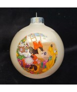 Walt Disney World In the Doghouse Again Xmas Glass Ornament Minnie Mouse... - £23.29 GBP