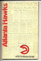 ATLANTA HAWKS 1978-1979-MEDIA GUIDE EX - £19.80 GBP