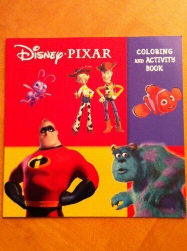 Disney&#39;s Pixar Coloring and Activity Book by Disney  *New* - $2.25