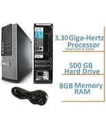 Dell Optiplex 7010 Desktop PC Computer 3.30Ghz 8GB 500GB HDD Windows 10 ... - £104.12 GBP