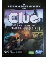Clue Treachery at Tudor Mansion an Escape &amp; Solve Mystery Game, 1-6 play... - £12.67 GBP