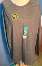 Athletic Works Shirt Men&#39;s Gray Long Sleeve Size XL 46-48 NWT Performanc... - $13.99