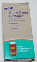 BD Home Sharps Container for Safe Disposal Dispose Over The Counter NEW - £6.70 GBP