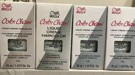 Wella Color Charm Permanent Liquid Hair Color 1.4 Oz - Choose your color! RARE! - $6.99