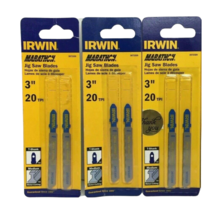 Irwin Marathon 3072320 3&quot; 20 TPI  Metal Cutting Jig Saw Blades Pack of 3 - $16.33