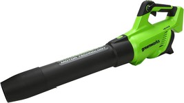 Greenworks 40V (130 MPH / 550 CFM) Brushless Axial Leaf Blower, Tool Only - $116.99