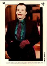 Joker   1989 Batman Movie Stickers #37 - $3.68
