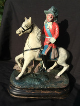 Antique very old Pottery Rider on Horse. Collectors Item !! - £250.98 GBP