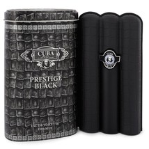 Cuba Prestige Black Cologne By Fragluxe Eau De Toilette Spray 3 oz - $28.04