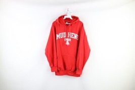 Minor League Baseball Mens Medium Spell Out Toledo Mud Hens Hoodie Sweatshirt - £38.91 GBP