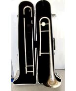 Yamaha YSL-354 Standard Bb Tenor Trombone - Silver-Plated - $5,144.45 MXN