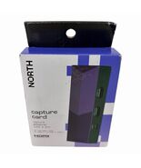North 1080p/60 Capture Card w/ Audio Jack HDMI PC Mac Console Streaming New - $15.83