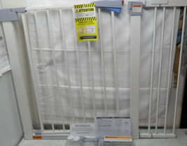Keny 30&quot;-40.5&quot; Baby Gate for Stairs, Auto Close Dog Gate 30&quot; Tall, White - New - £20.90 GBP