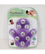 Lindo Palm Stress Relieving Massager 360° Rotating Balls Spa Leg Back - ... - £9.18 GBP