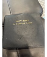 Vintage 1953 Holy Bible KJV Complete New Testament 16 RPM 26 Records Aud... - $25.00