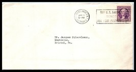 1939 US Cover - New York, NY to Bristol, Pennsylvania S3 - $2.96