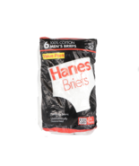 NOS Vintage 90s Hanes Mens Size 42 Cotton Briefs Underwear White Pack of 6 - $1,624.45 MXN