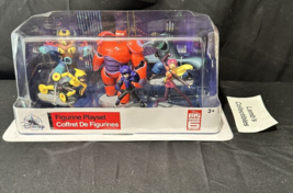 shopDisney Big Hero 6 Action Figurine Pack of 6 Cake Toppers Toys Baymax... - £40.15 GBP